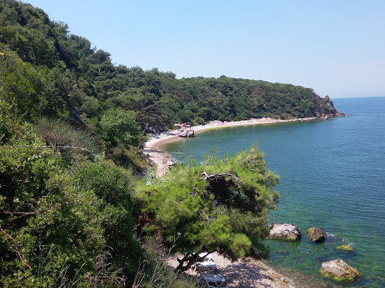Burgazada Dusler Sahili, Beach and Camping Site