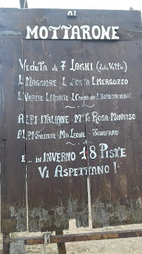 Rifugio Genziana à Stresa menu