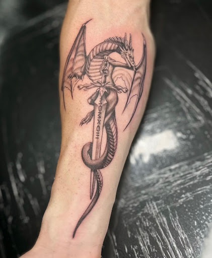 Explore cute cover up tattoo ideas, creative tattoo ideas in Peoria, available at Modern Ink Tattoo