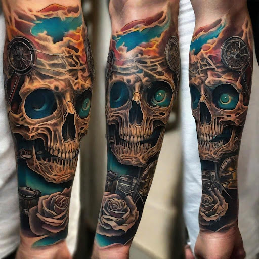 Explore overthinker tattoo ideas, creative tattoo ideas in Rockford, available at House Of Pain Tattoo co.