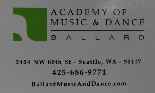 Dance School «Ballard Academy of Music & Dance», reviews and photos, 2404 NW 80th St, Seattle, WA 98117, USA