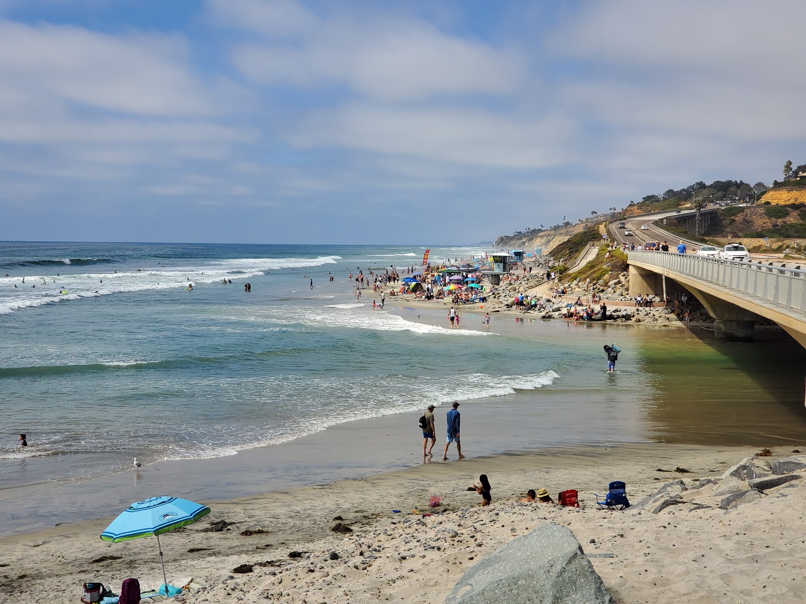 Foto af Torrey Pines beach med høj niveau af renlighed