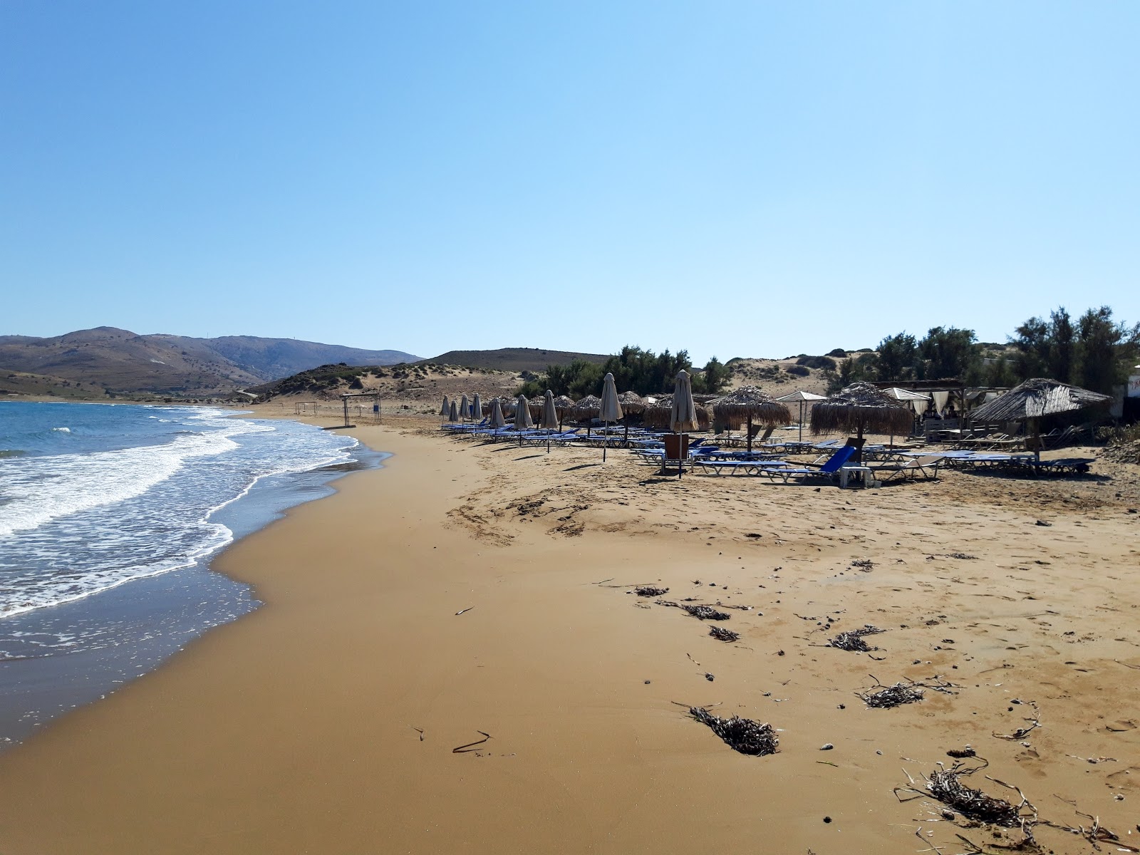 Foto de Gomati beach área de servicios