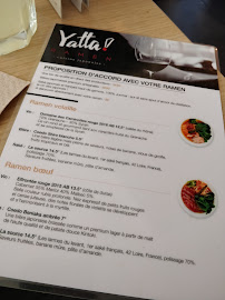 Yatta ! Ramen Annecy-le-Vieux à Annecy menu