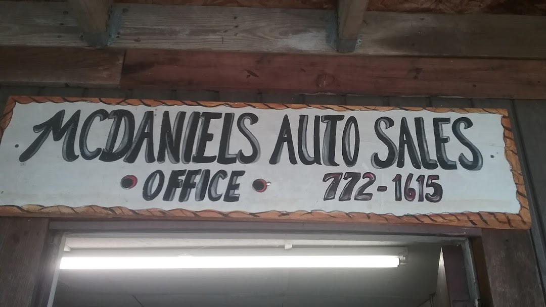 Mc Daniels Auto Sales
