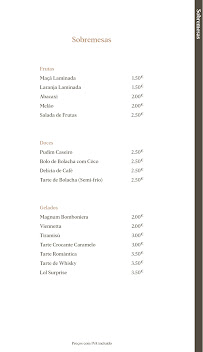 No Ponto | Madruga à Ribeirão menu