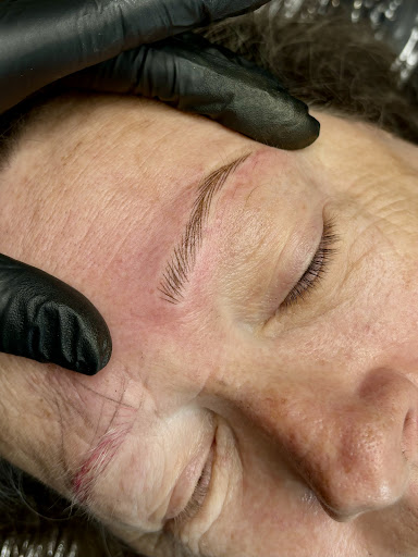 Explore small behind ear tattoo ideas, creative tattoo ideas in Granville, available at Moody Manor