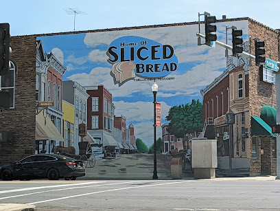 Home of Sliced Bread mural
