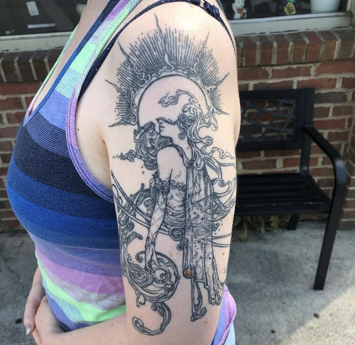 Explore disney couple tattoo ideas, creative tattoo ideas in Chattanooga, available at Standard Ink Tattoo Co