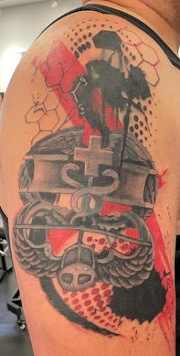 Explore stitch tattoo ideas, creative tattoo ideas in New Braunfels, available at Onyx Tattoos & Piercings