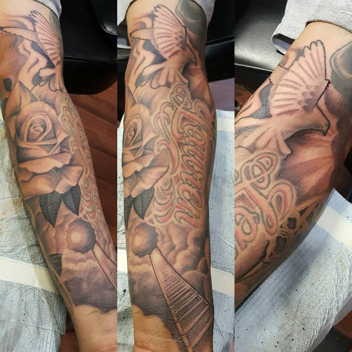 Explore triskelion tattoo ideas, creative tattoo ideas in Tulia, available at Mister Placasos Tattoo Shop