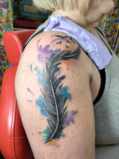 Find best half sleeve tattoo ideas for your next unique tattoo in Mount Airy at Gypsy Moon Tattoo Studio