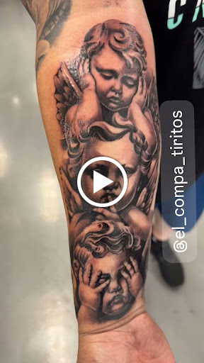 Explore kitty tattoo ideas, creative tattoo ideas in Modesto, available at Ink Disciples Tattoo Parlor