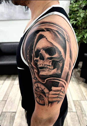 Explore owned tattoo ideas, creative tattoo ideas in San Antonio, available at Firme Copias Tattoo Studio