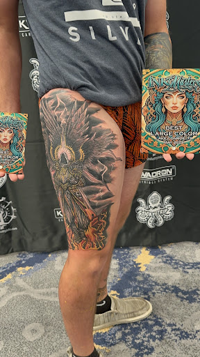 Explore law enforcement tattoo ideas, creative tattoo ideas in Conroe, available at Nicoles Tattoos and Piercings