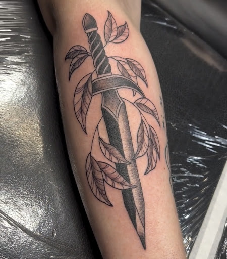 Explore latin phrases tattoo ideas, creative tattoo ideas in Clarksville, available at Underdog Tattoo Co