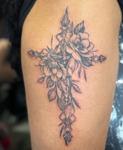 Explore ideas for roman numeral tattoos, creative tattoo ideas in Houston, available at 333 Tattoo Studio HTX