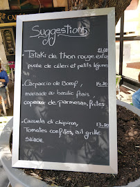 Menu / carte de Café Sainte-Croix à Bordeaux