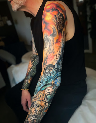 Explore 4 sibling tattoo ideas, creative tattoo ideas in Los Angeles, available at Ravens Nest Tattoo