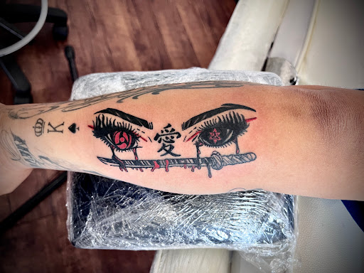 Explore garden of eden tattoo ideas, creative tattoo ideas in Rogers, available at Ink Solutions Tattoo