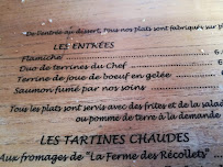 Estaminet de l'Ancienne Maison Commune à Hondeghem menu