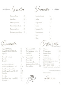 Menu du L'isola - pizza e cucina di Fedele Antonio à Cesena