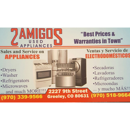 Used Appliance Store «Dos Amigos Appliances», reviews and photos, 2227 9th St, Greeley, CO 80631, USA
