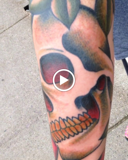 Explore cool chest tattoo ideas, creative tattoo ideas in Houghton, available at Bramble & Stag Tattoo Parlour