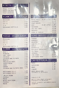 Menu du Il Faro e la Luna à Stresa