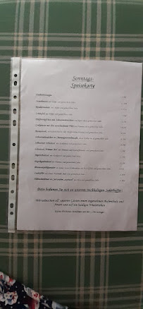 Menu / carte de Gaststätte Schlee à Neustadt an der Aisch