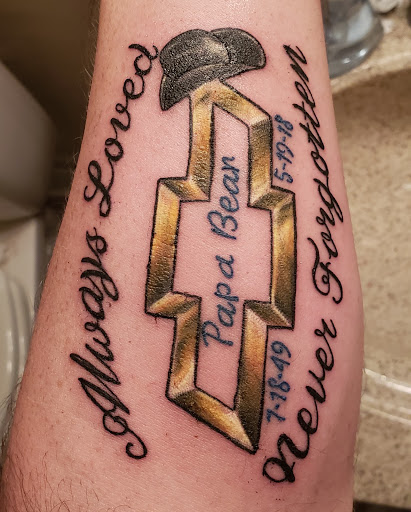 Explore black couple tattoo ideas, creative tattoo ideas in Hamilton, available at Glass Ink Tattoo