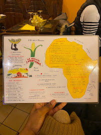 Carte du A La Banane Ivoirienne à Paris
