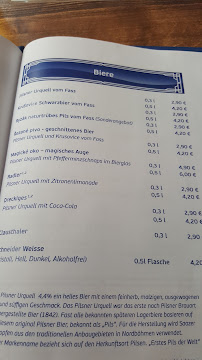 Prager Botschaft Restaurant à Frankfurt menu