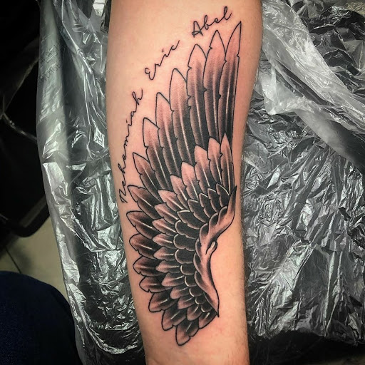 Explore tattoo ideas for men half sleeve, creative tattoo ideas in Schaumburg, available at Atmosphere Tattoo Gallery - Schaumburg