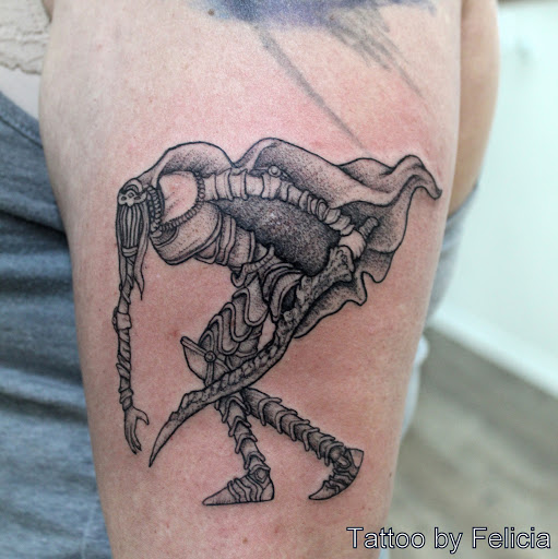 Explore simple owl tattoo ideas, creative tattoo ideas in Fort Myers, available at Tiger Lotus Tattoo and Piercing