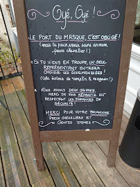 Menu / carte de L'Arbalète à Murol