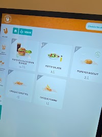 Restaurant américain Popeyes - République à Paris - menu / carte