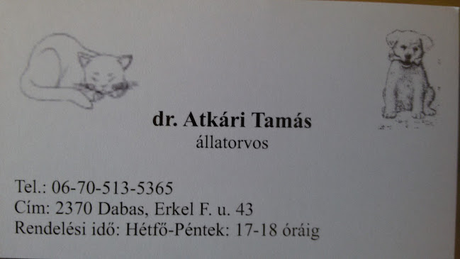 Állatorvos dr. Atkári Tamás