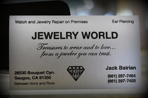 Jewelry Store «Jewelry World», reviews and photos, 26530 Bouquet Canyon Rd, Santa Clarita, CA 91350, USA