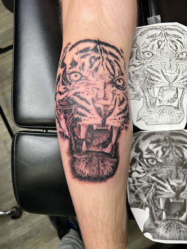 Explore fill in tattoo ideas for guys, creative tattoo ideas in Jessup, available at Savage Ink Tattoo Studio