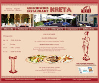 Menu du Kreta à Beeskow