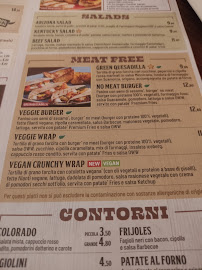 Old Wild West à Grugliasco menu