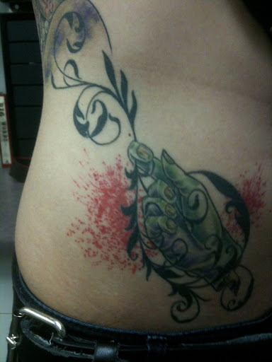 Explore darts tattoo ideas, creative tattoo ideas in Chicago Heights, available at State Line Tattoo Company
