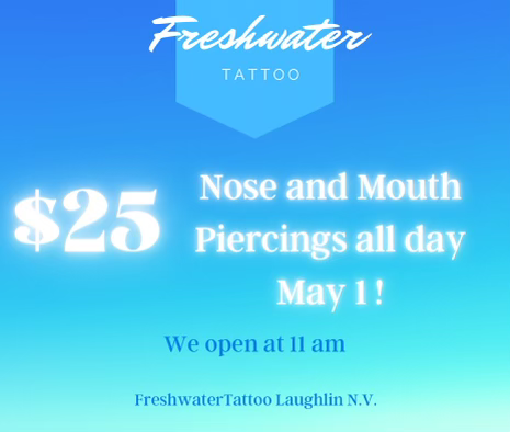 Tattoo Shop «Freshwater Tattoo», reviews and photos, 2300 S Casino Dr, Laughlin, NV 89029, USA