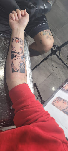 Explore small coraline tattoo ideas, creative tattoo ideas in Tampa, available at Cuba Tattoo