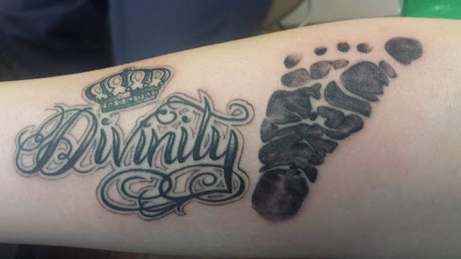 Explore tattoo for husband ideas, creative tattoo ideas in Moses Lake, available at Coffin City Tattoo