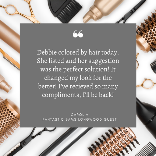 Hair Salon «Fantastic Sams Cut & Color», reviews and photos, 182 W State Rd 434 #1004, Longwood, FL 32750, USA