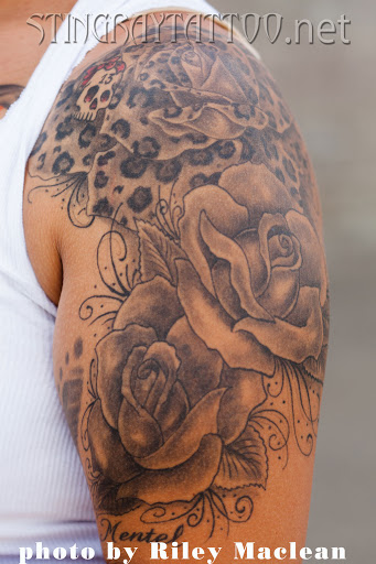 Explore dragon head tattoo ideas, creative tattoo ideas in Reno, available at Stingray Tattoo supplies