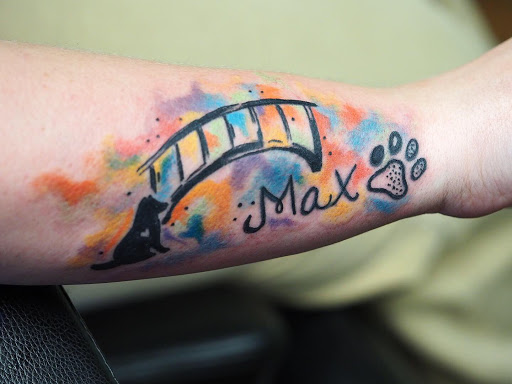 Explore pisces symbol tattoos ideas, creative tattoo ideas in Springfield, available at Poke and a Rub art studio