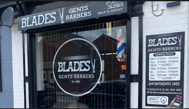 Blades Gents Barbers - Wrexham